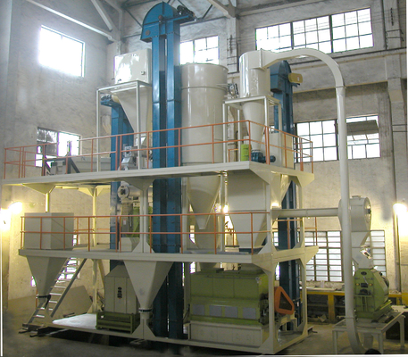 0.6-18TPH Feed Pellet Production Line Flour Soybean Broiler Feed Extruder